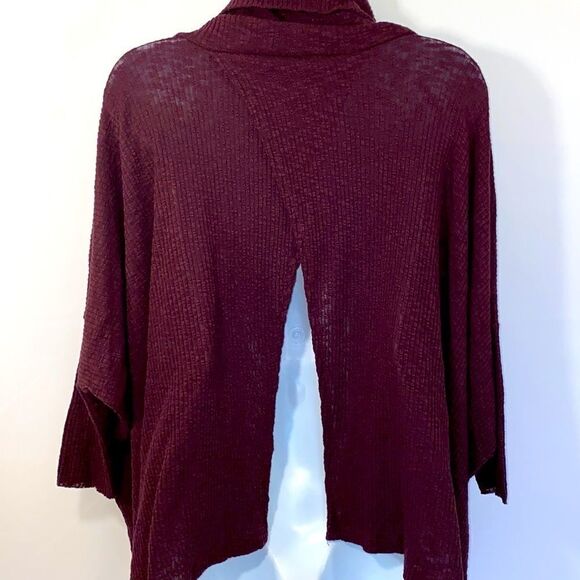 Free People Beach Cowl Neck 1/4 Sleeve Sweater - Picture 5 of 8